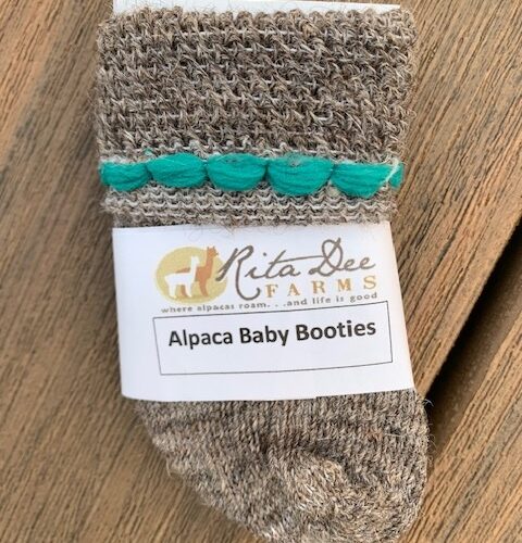 Alpaca Baby Booties