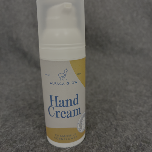 Picture of a small hand cream bottle